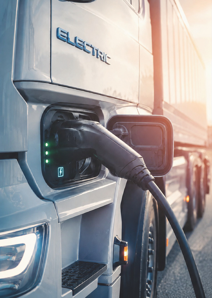 Camion électrique EDF